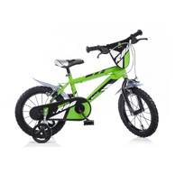 DINO BIKES Dječji bicikl, 14", zeleni 90100